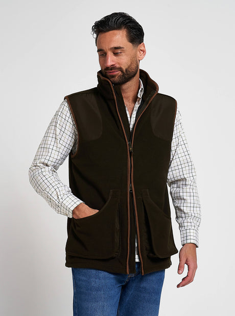 Schutters Bodywarmer Donkerolijf