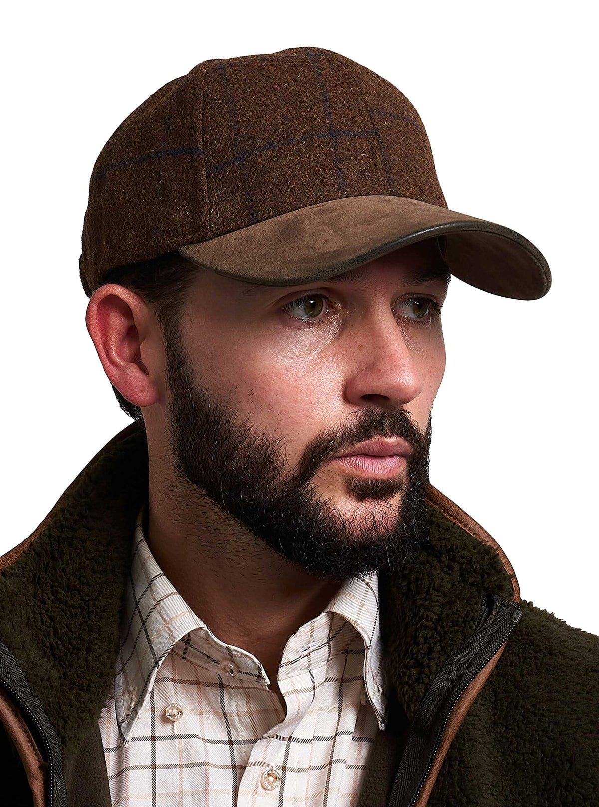 Lowland Tweed Baseballpet