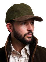 Lowland Tweed Baseballpet