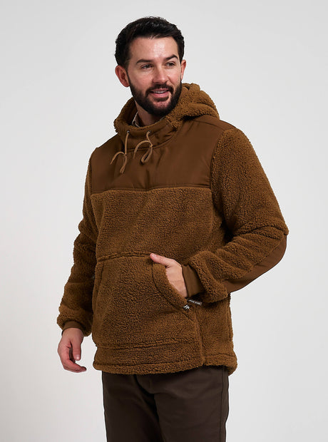 Sherpa Fleece Hoodie Gen 2 Donkerolijf