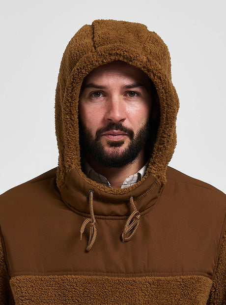 Sherpa Fleece Hoodie Gen 2 Camel