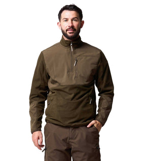 Rannock Fleecetrui Donkerolijf
