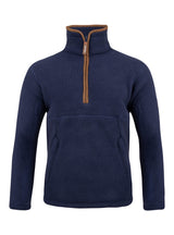 Junior Sherpa Fleecetrui Halve Rits Sail