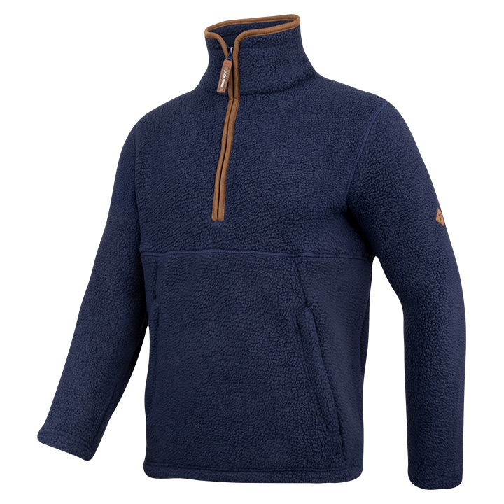 half-zip-sherpa-fleece-pullover-navy