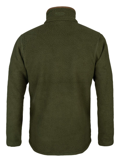 Sherpa Fleecetrui Halve Rits Shiitake