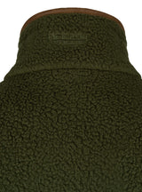 Sherpa Fleecetrui Halve Rits Marineblauw