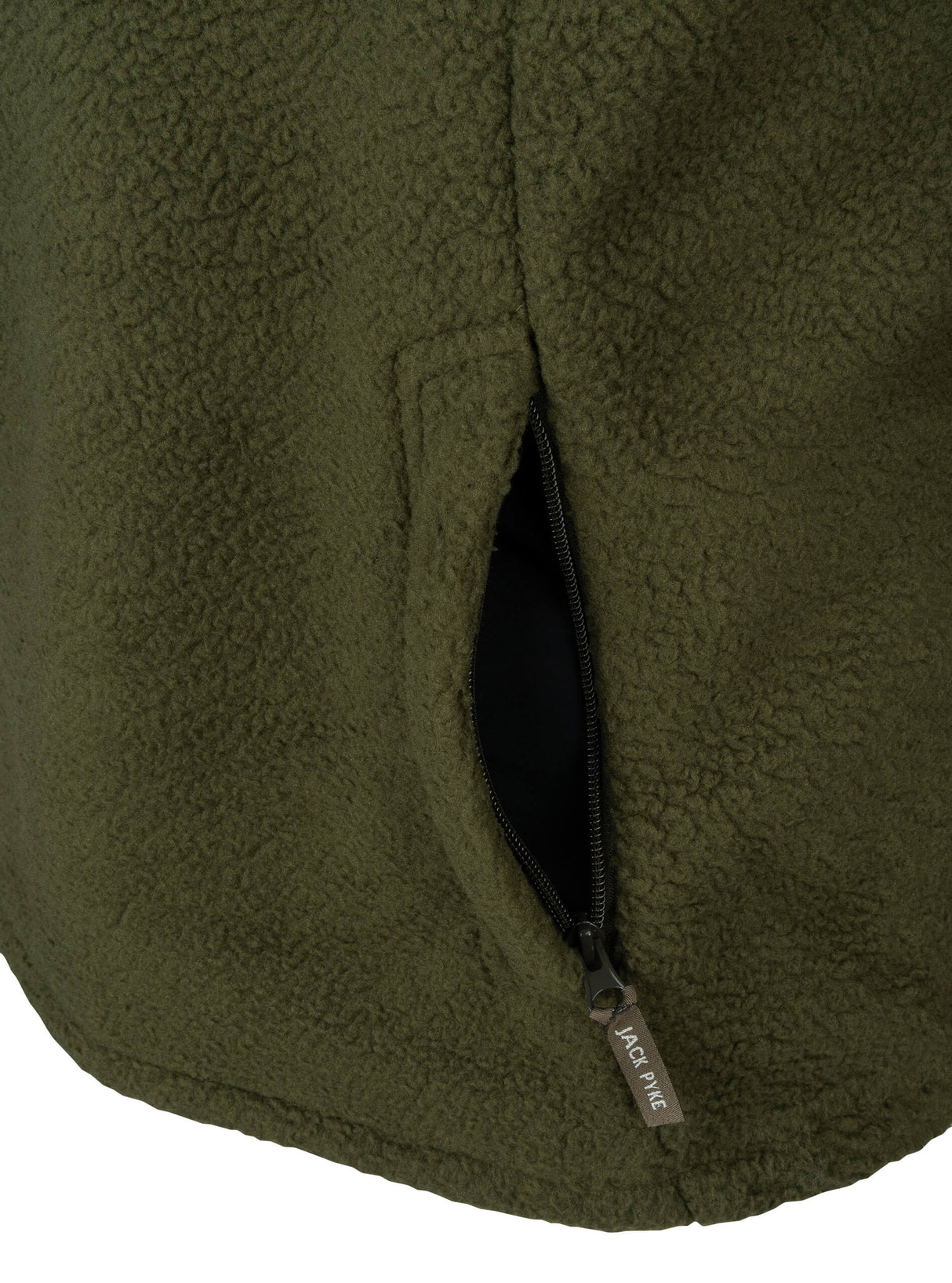 Sherpa Fleecetrui Halve Rits Marineblauw