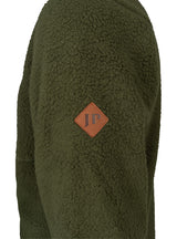Sherpa Fleecetrui Halve Rits Shiitake