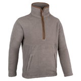 Sherpa Fleecetrui Halve Rits Shiitake