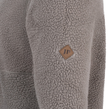 Sherpa Fleecetrui Halve Rits Shiitake
