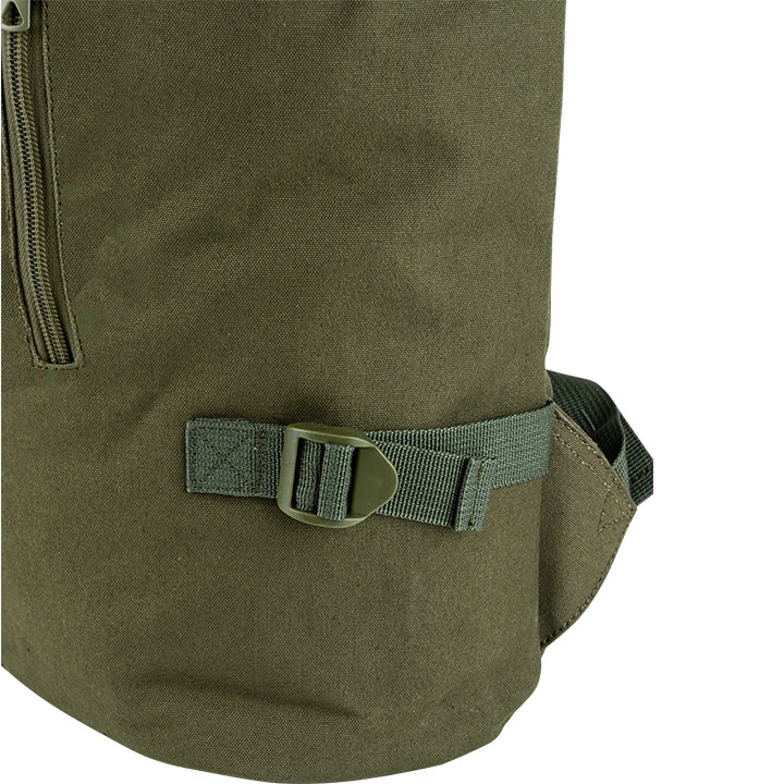 Canvas Rugzak met Rolsluiting