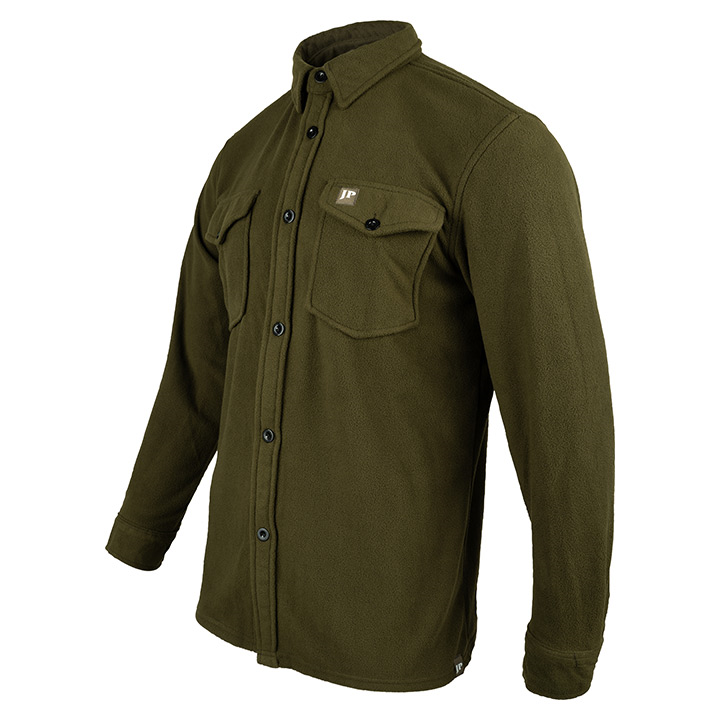 Polar Fleece Overhemd Donkerolijf