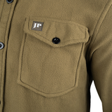 polar-fleece-shirt-dark-mustard