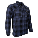 Tundra Overhemd Marineblauw Geruit
