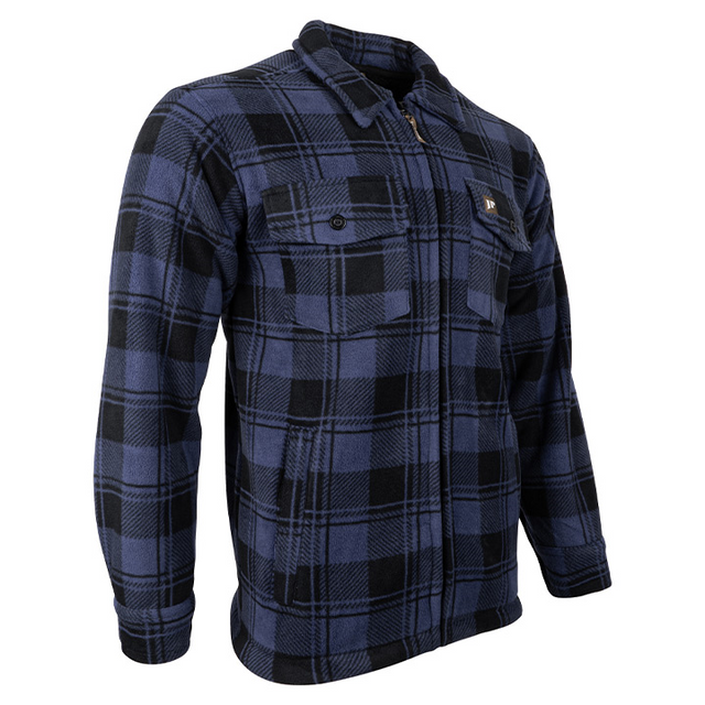 Tundra Overhemd Marineblauw Geruit