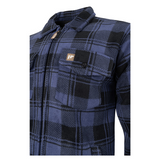 Tundra Overhemd Marineblauw Geruit