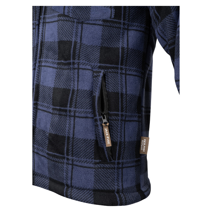 Tundra Overhemd Marineblauw Geruit