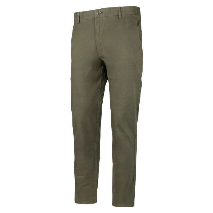 Chino Broek Khaki Olijf