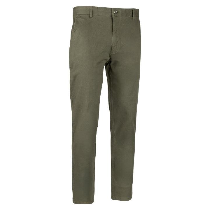 Chino Broek Khaki Olijf