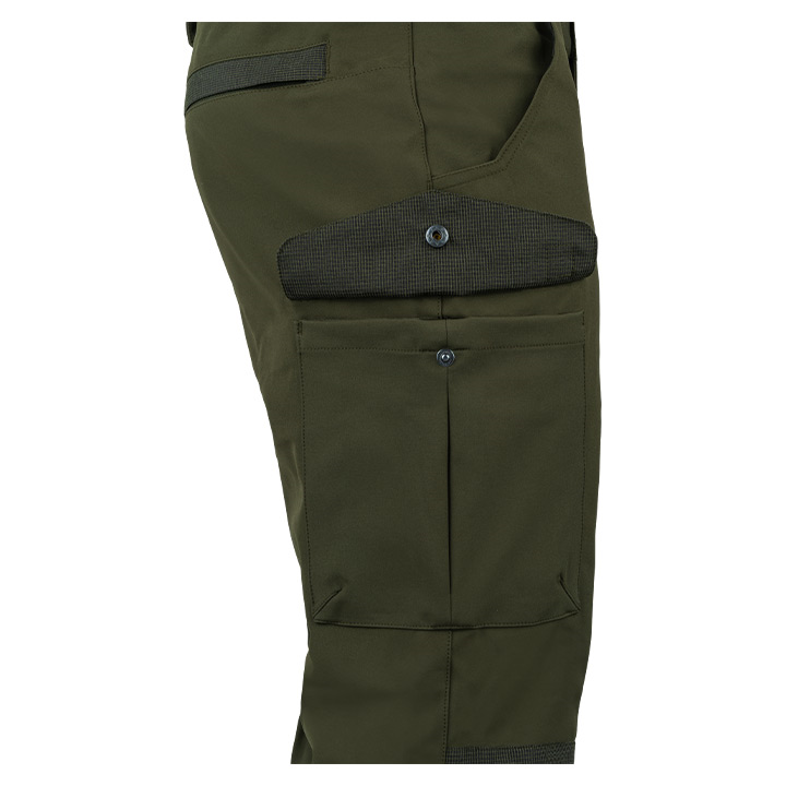 Softshell Broek Groen