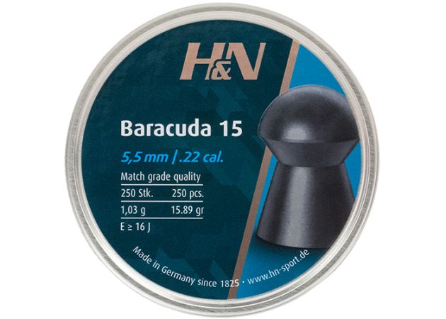 Luchtdrukkogeltjes H&N Baracuda 15 5.5 mm 15.89 grain