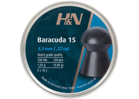 Luchtdrukkogeltjes H&N Baracuda 15 5.5 mm 15.89 grain