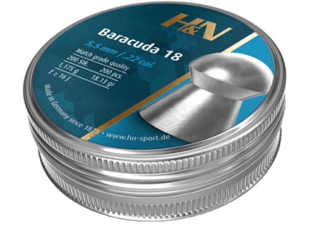 Luchtdrukkogeltjes H&N Baracuda 18 5.5 mm 18.13 grain (2)
