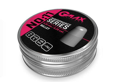 Slugs Gmax Performance No:11 6.35 mm BLT 53 grain (.249) (2)