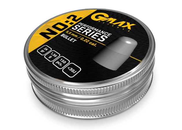 Slugs Gmax Performance No:2 5.5 mm BLT 24 grain (.216) (2)