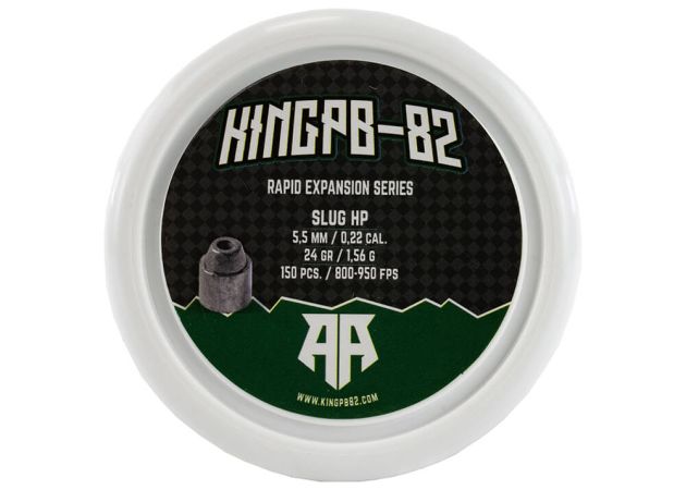 Slugs KingPB-82 5.5 mm Rapid Expansion HP 24 grain (.217)