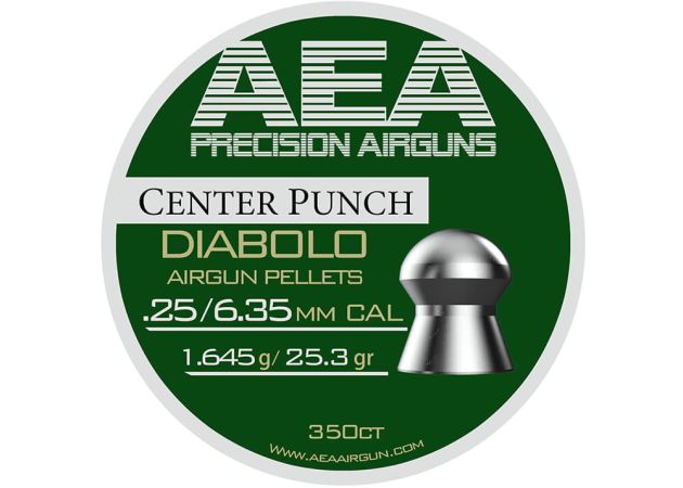 Luchtdrukkogeltjes AEA Center Punch 6.35 mm 25.3 grain