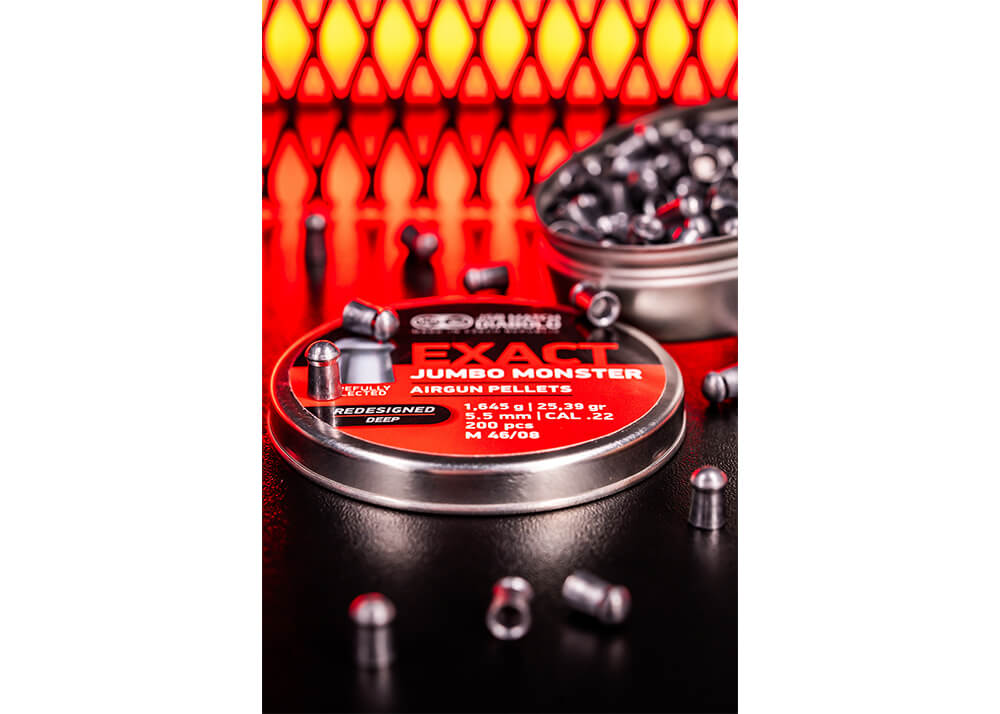 Luchtdrukkogeltjes JSB Jumbo Exact Monster Redesigned Shallow 5.52 mm 25.39 grain