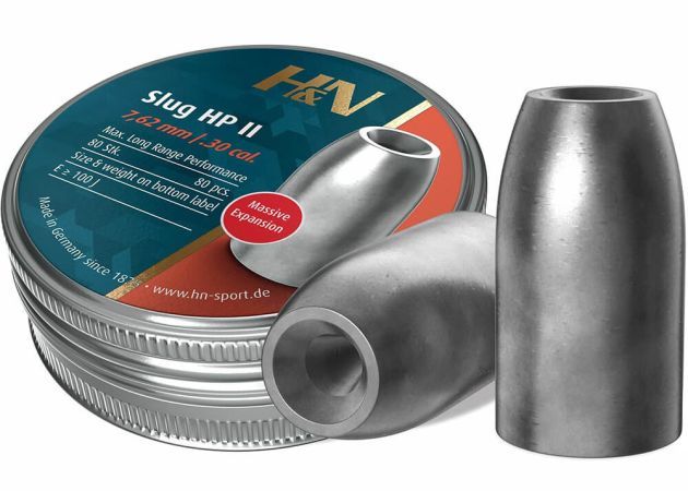 Slugs H&N 7.62 mm HP II 54 grain (.301) (3)