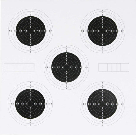 Schietkaarten 25 Yard