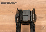 Bipod Caldwell XLA Fixed Picatinny Rail