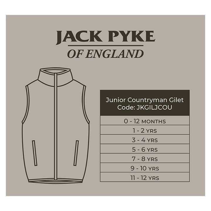 Junior Countryman Bodywarmer Donkerolijf