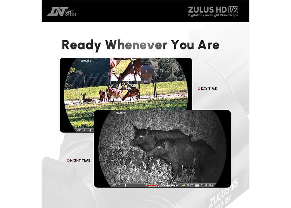 DNT Zulus HD V2 3-12x LRF Nachtzichtrichtkijker