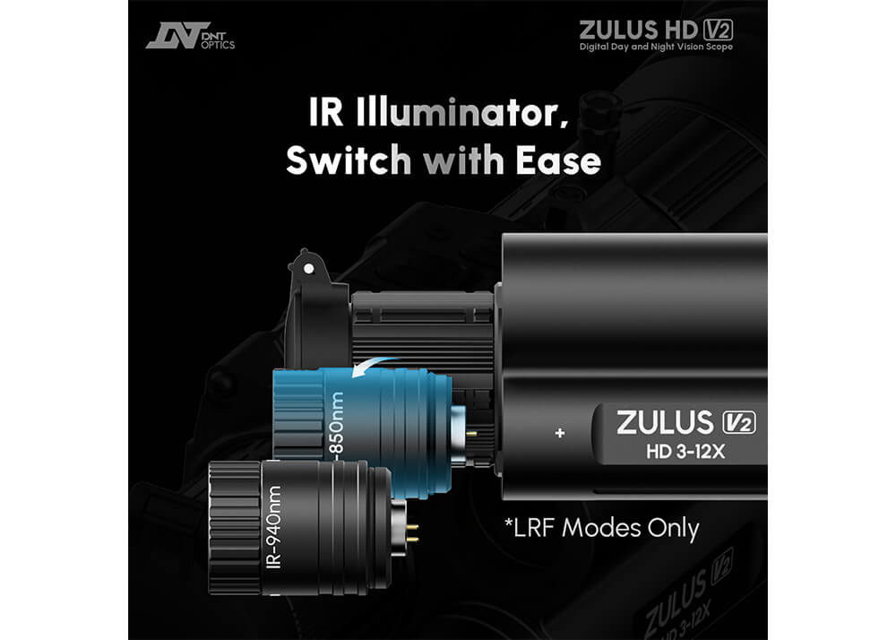 DNT Zulus HD V2 3-12x LRF Nachtzichtrichtkijker