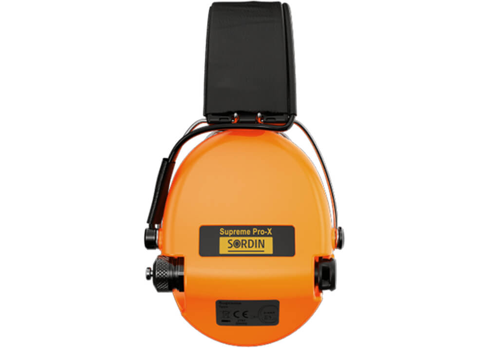 Gehoorbeschermer Sordin Supreme Pro X Leather Ember