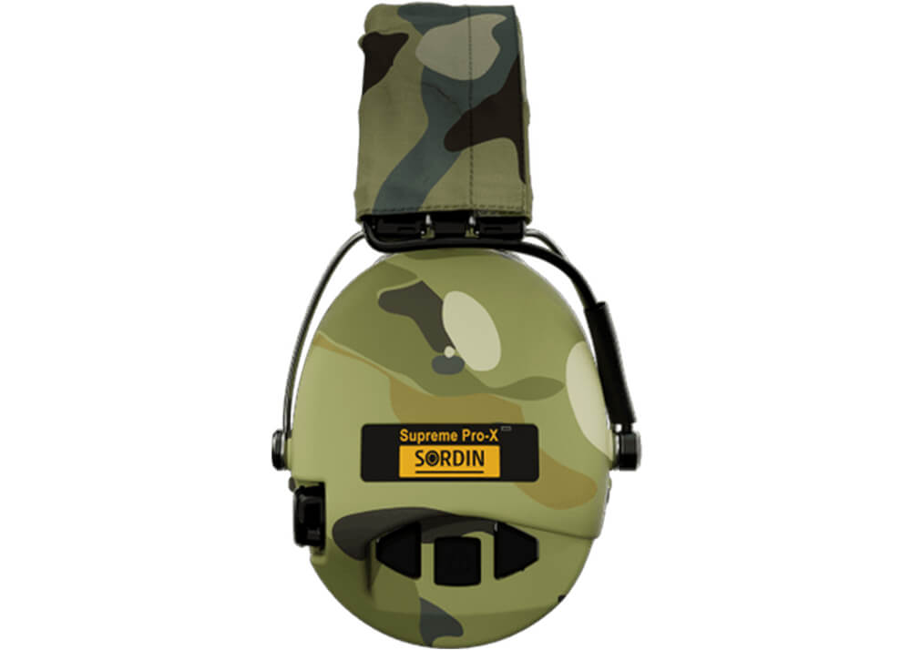 Gehoorbeschermer Sordin Supreme Pro X LED Textile Camo