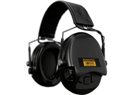 Gehoorbeschermer Sordin Supreme Pro X Slim Black
