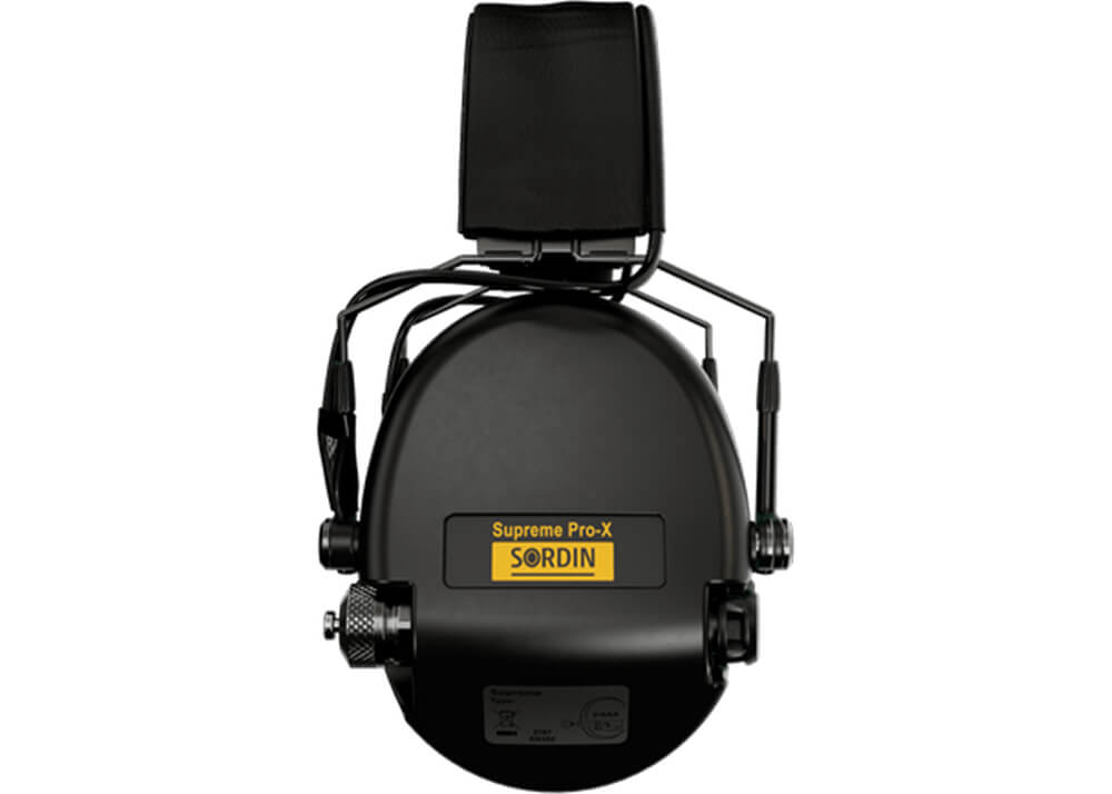 Gehoorbeschermer Sordin Supreme Pro X Slim Black