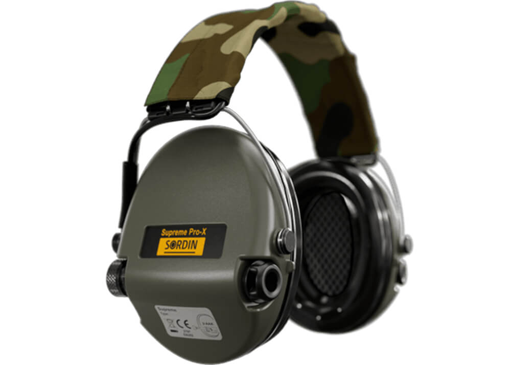 Gehoorbeschermer Sordin Supreme Pro X Textile Camo