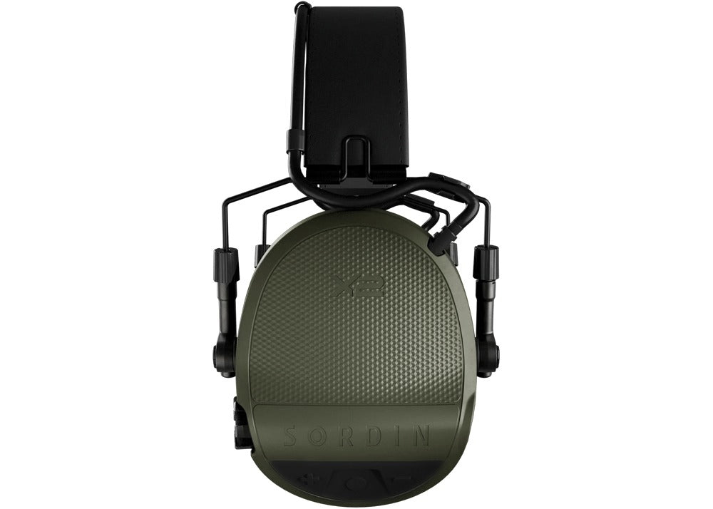 Gehoorbeschermer Sordin Supreme X2 Memory Foam - Groen