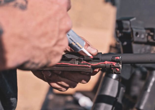 Vet Gun Butter Trigger & Locking Lug (2)