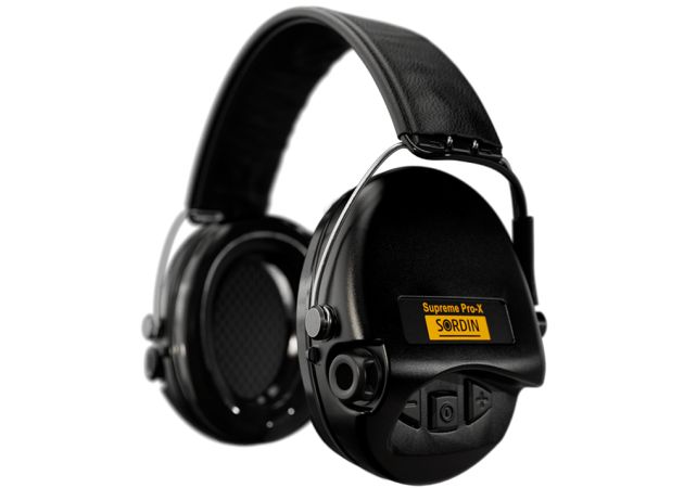 Gehoorbeschermer Sordin Supreme Pro X Leather Black