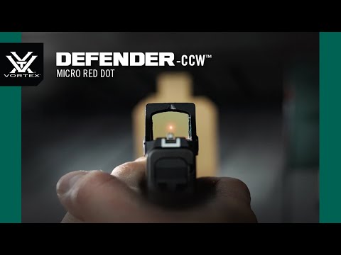 Vortex Defender-CCW 3 MOA Red Dot