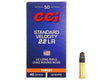 Kogelpatronen CCI Standard Velocity .22 LR RN 40 Grain