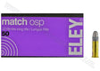 Kogelpatronen Eley Match OSP .22 LR RN 40 Grain