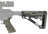 Kolf Hogue AR15 OMCB Mil-Spec met grip Ghilly Green (3)